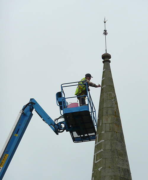 Work on Kirkmuirhill Church